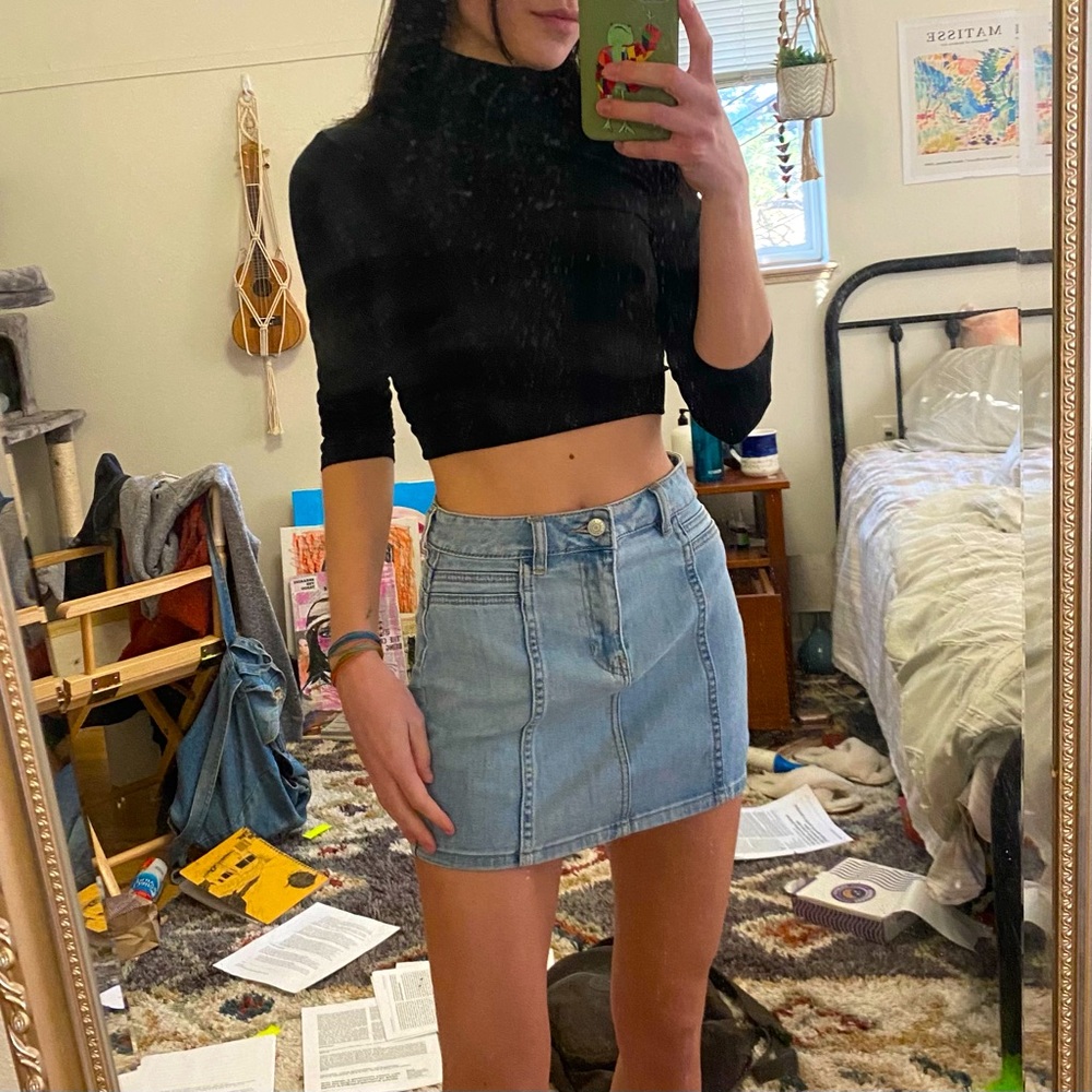 Pacsun Mini Denim Skirt